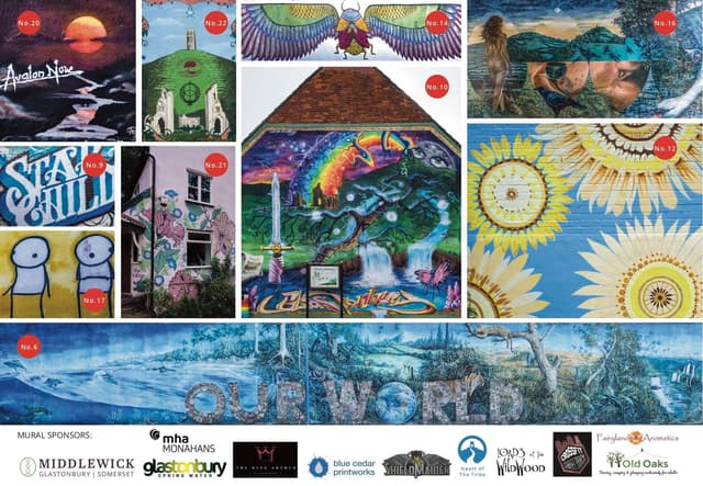 The Glastonbury Mural Trail